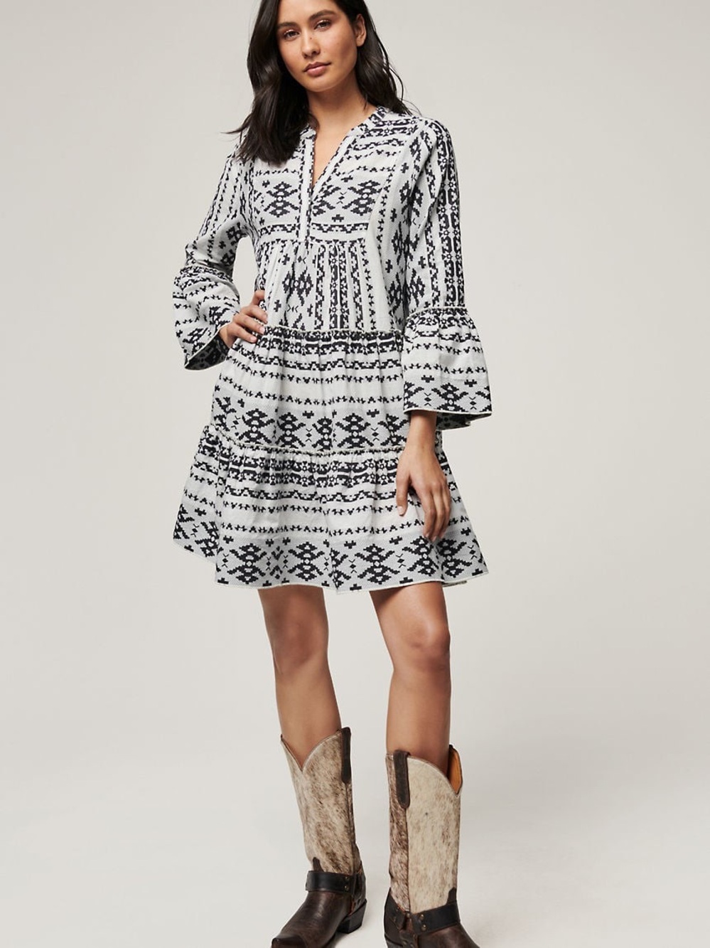 OVERLAND Salma Cotton Shirt Dress
